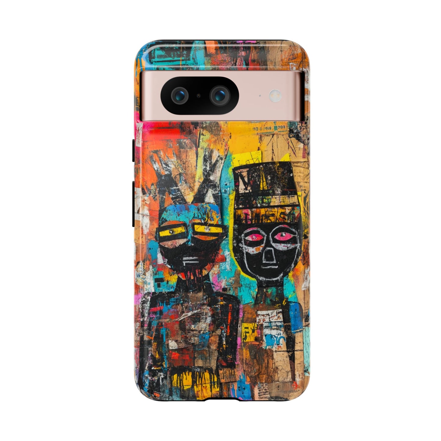 Jean-Michel Basquiat Phone Case – Street Art Phone Cover - iPhone, Samsung & Google Pixel Cover - Artistic Painting Case,  Art Lover Gift