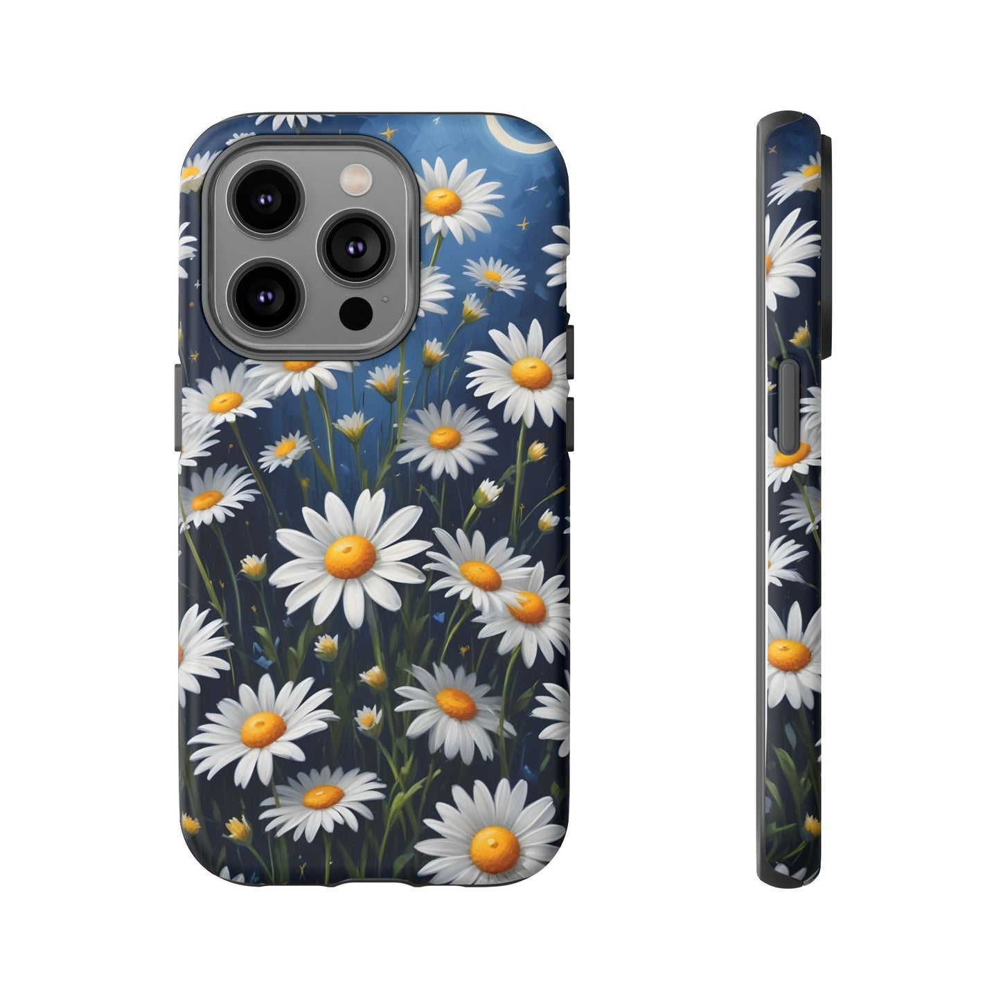 Witchy Daisy Flowers Phone Case Vintage Botanical Cover