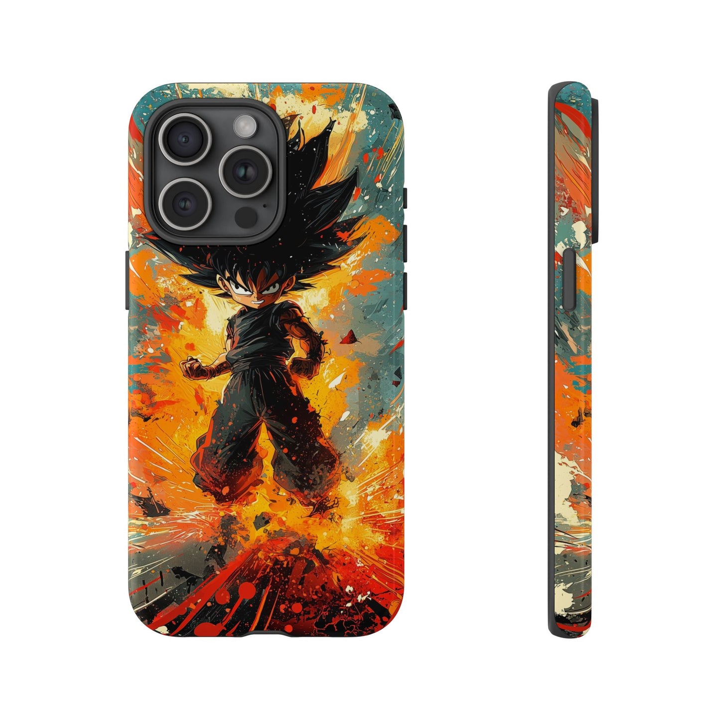 Mini Warrior Rage | Chibi Power Surge Phone Case for iPhone, Samsung & Pixel