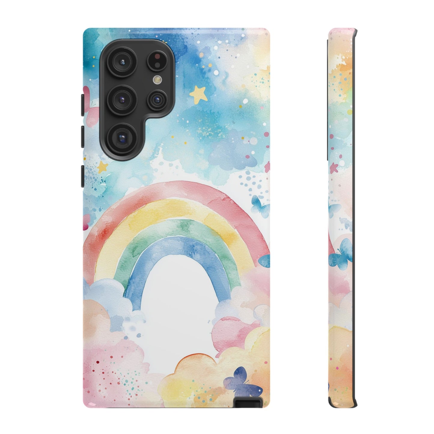Mystic Splash Rainbow Watercolor Phone Case for iPhone, google Pixel & Samsung
