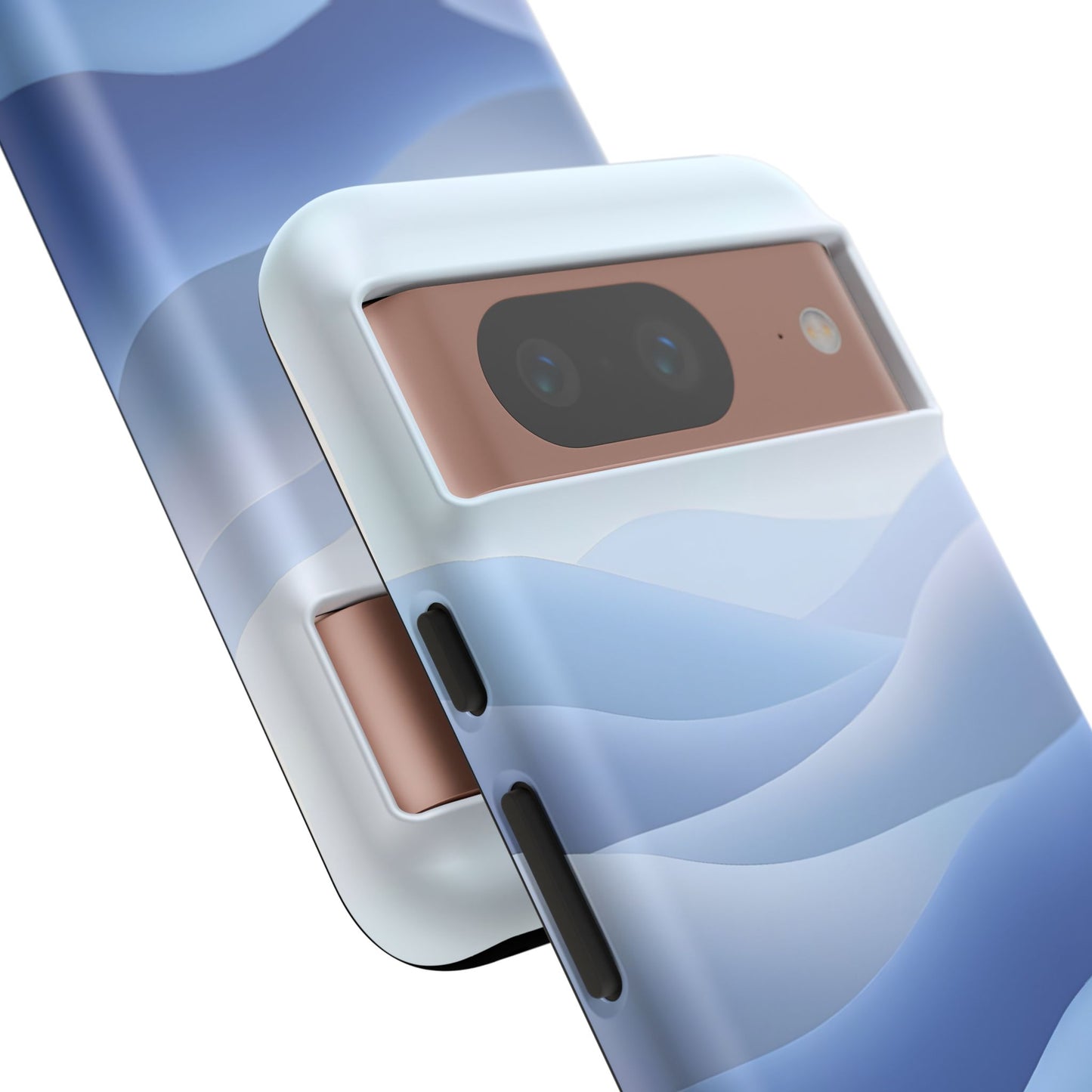 Intricate Abstract Wavy Landscape phone case