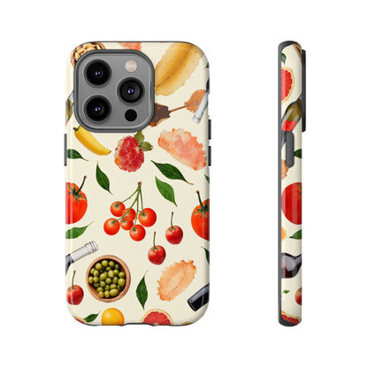 Fresh Fruits & Veggies Pattern Phone Case