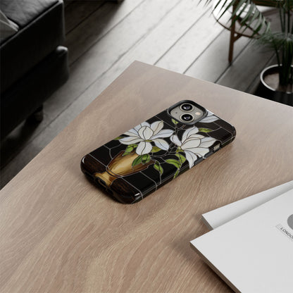 Stained Glass Floral Phone Case