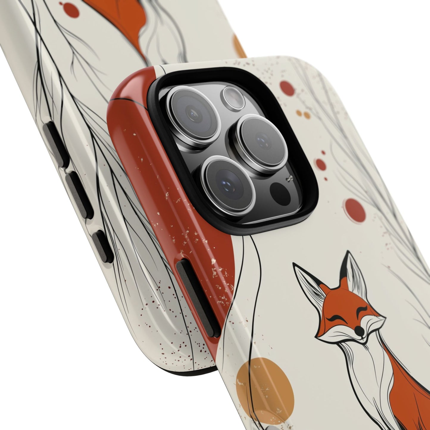 Smiling Fox: Playful Forest Charm Phone Case for iPhone, Samsung & Pixel