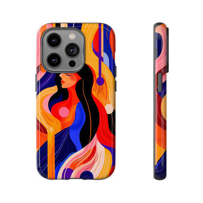 Muse in Motion – Abstract Goddess Phone Case for iPhone, Samsung & Pixel