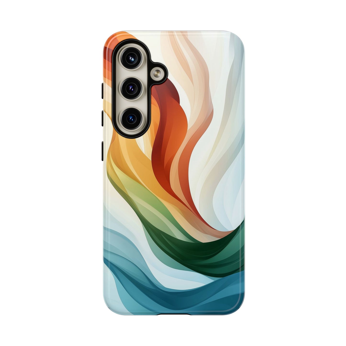 Aurora Stream Watercolor Phone Case for iPhone, google Pixel & Samsung