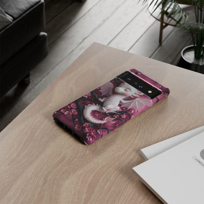 Whimsical 3D Relief Artwork Of A Cute Dragon phone case design