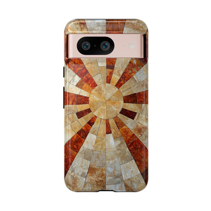Boho Radiance Stone Mosaic Phone Case for iPhone, Pixel & Samsung