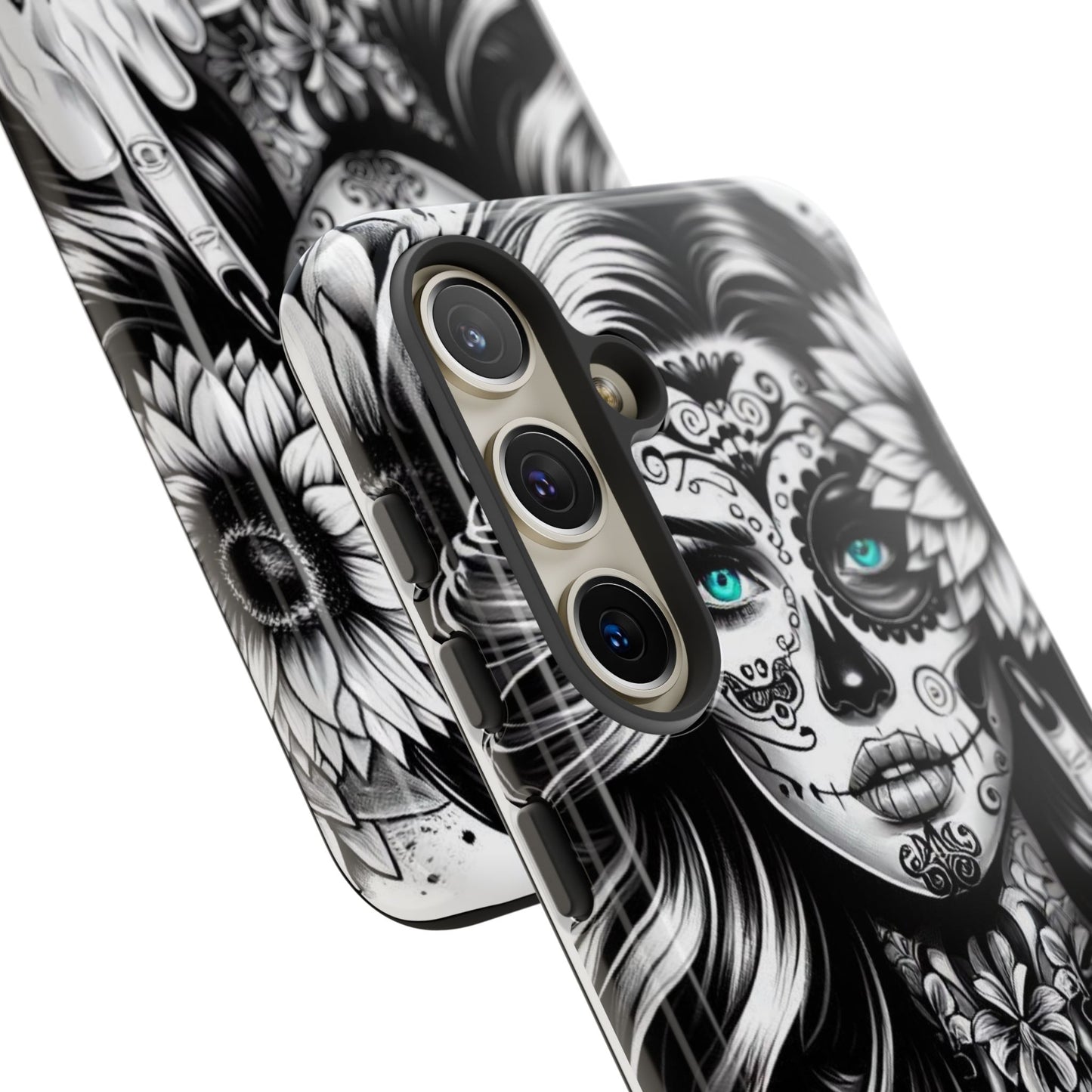La Rebel – Day of the Dead Gothic Attitude Mobile Cover