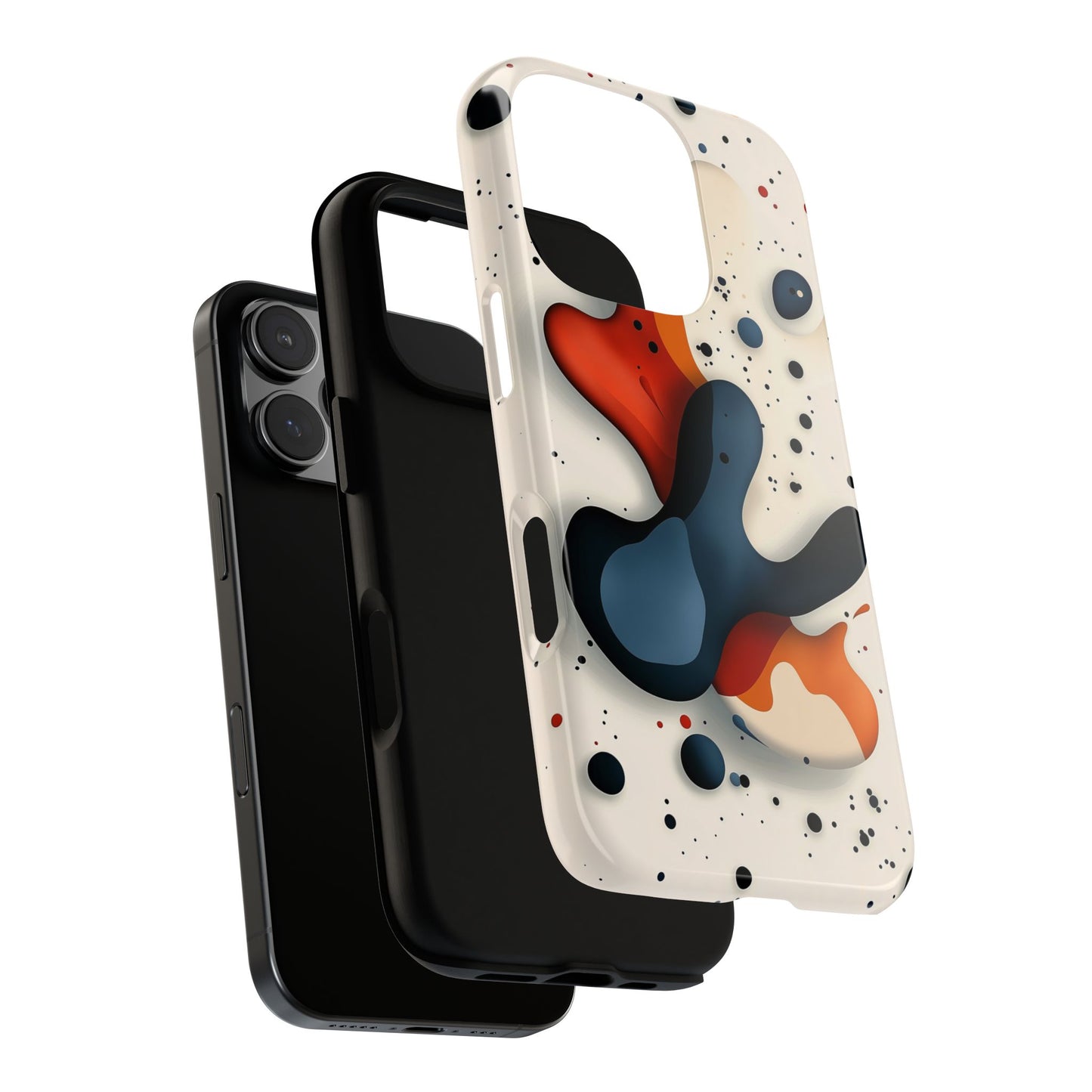 Nebula Pop – Abstract Splash Phone Case for iPhone, Samsung & Pixel