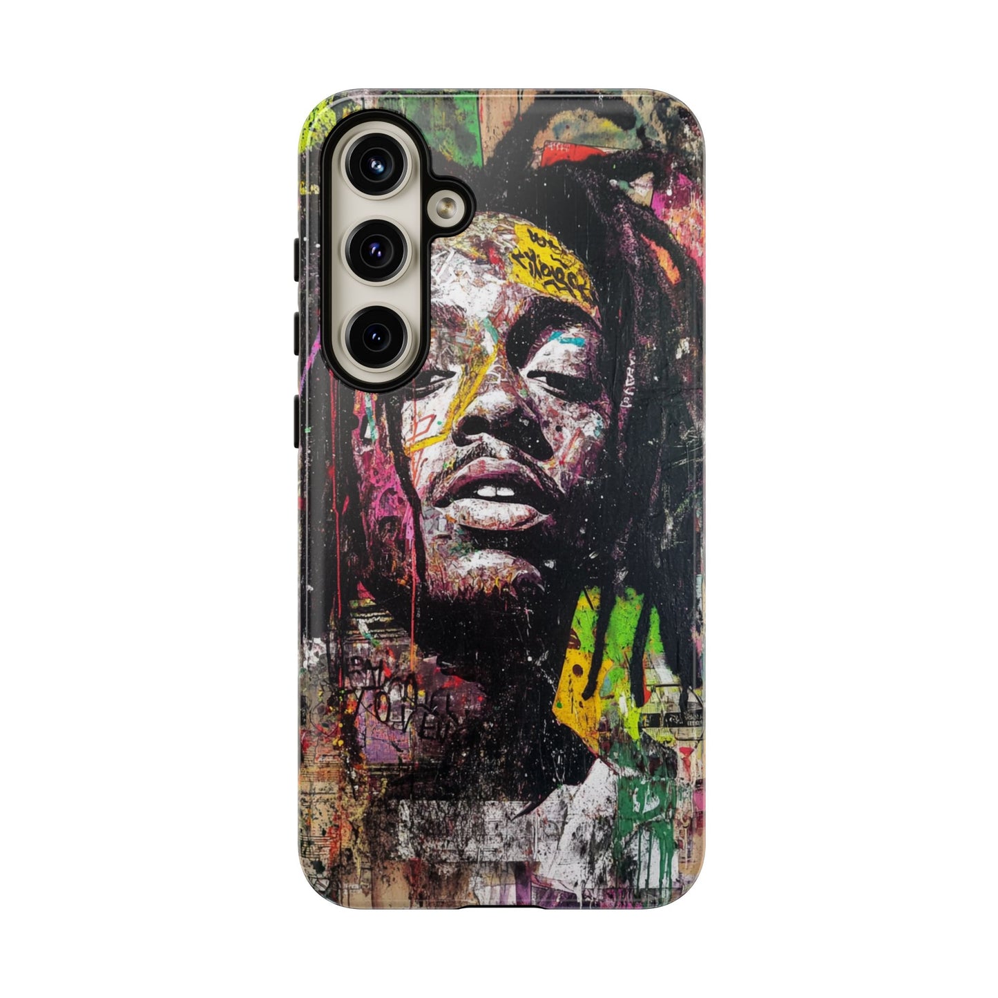 Basquiat Art iPhone Case – Bold, Graffiti-Inspired Street Art Cover - iPhone, Samsung & Google Pixel Cover - Artistic Painting Case, Art Lover Gift