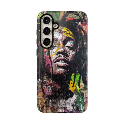 Basquiat Art iPhone Case – Bold, Graffiti-Inspired Street Art Cover - iPhone, Samsung & Google Pixel Cover - Artistic Painting Case, Art Lover Gift