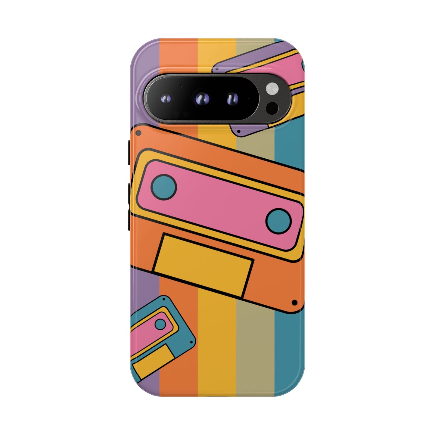 Retro Cassette Tape Phone Case – Vintage 90s Aesthetic for iPhone, Samsung & Google Pixel