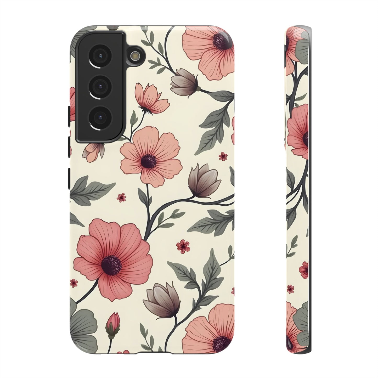 Floral Iphone Case, Botanical Pattern Design