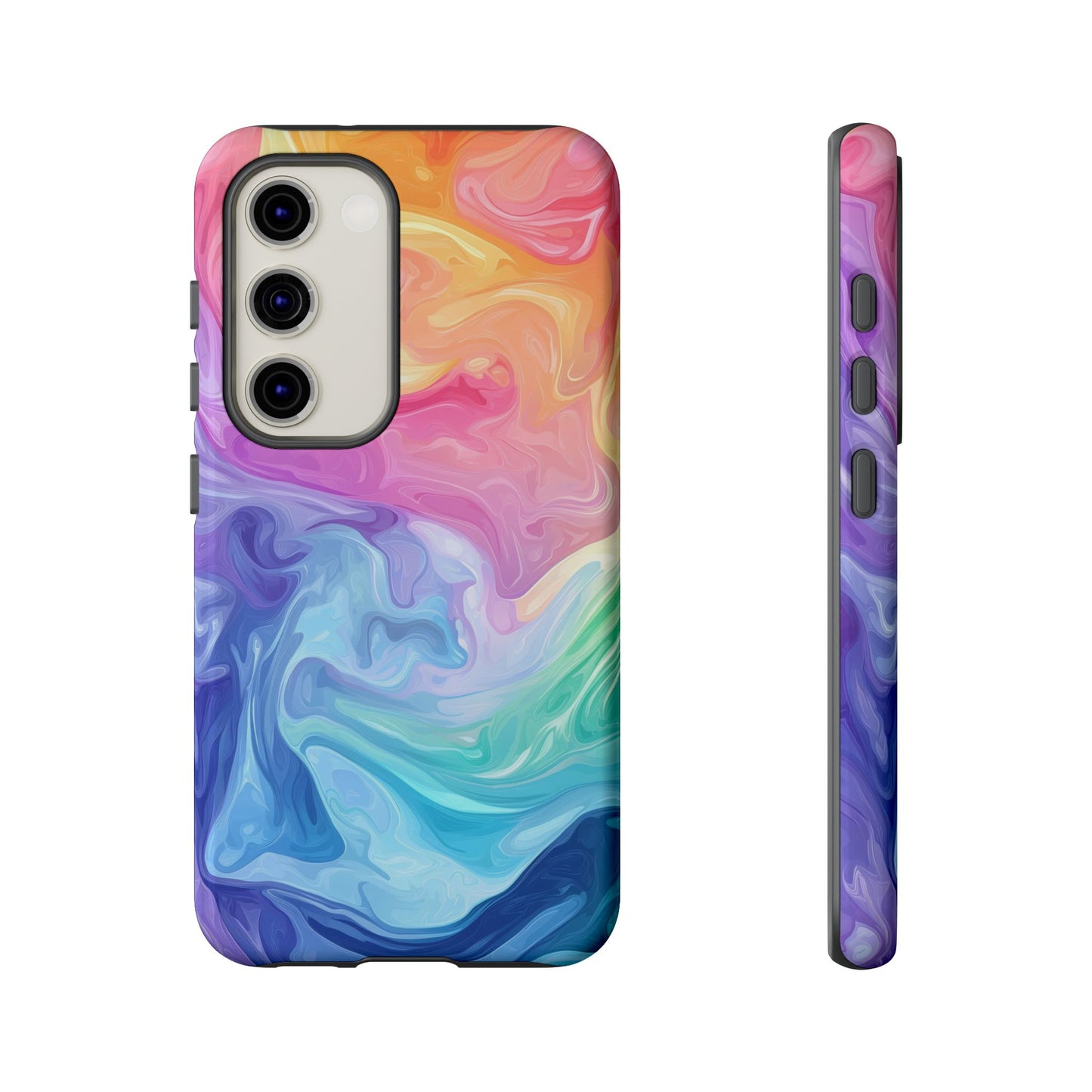Prism Swirl Watercolor Phone Case for iPhone, google Pixel & Samsung