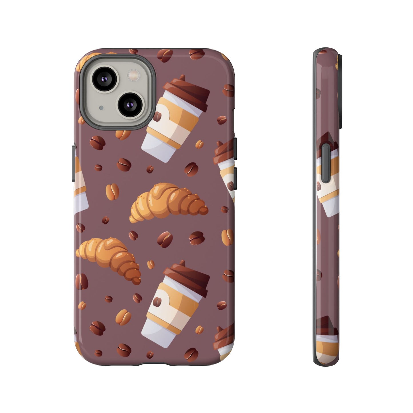 ]Kawaii Food Lover's Phone Case –Coffee Beans Phone Cover for iPhone, Google Pixel, Samsung