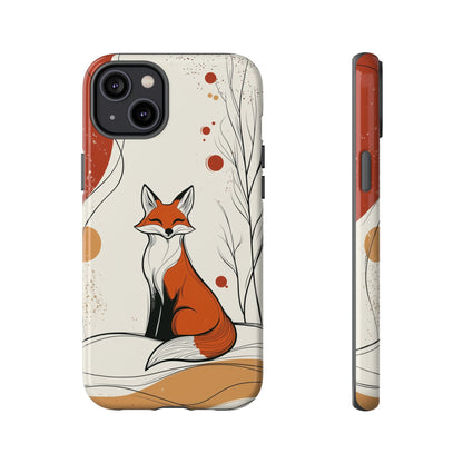 Smiling Fox: Playful Forest Charm Phone Case for iPhone, Samsung & Pixel