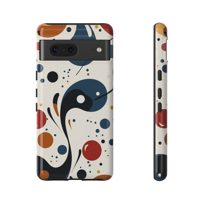 Retro Pop Dots Case – Abstract Minimal Vibes for iPhone, Google Pixel & Samsung