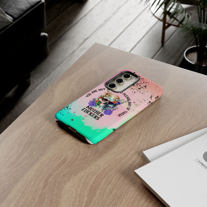 You Are Not Alive to Please Anyone Floral Skull Phone Case Perfect for iPhone, Samsung & Google Pixel, Funny Gift
