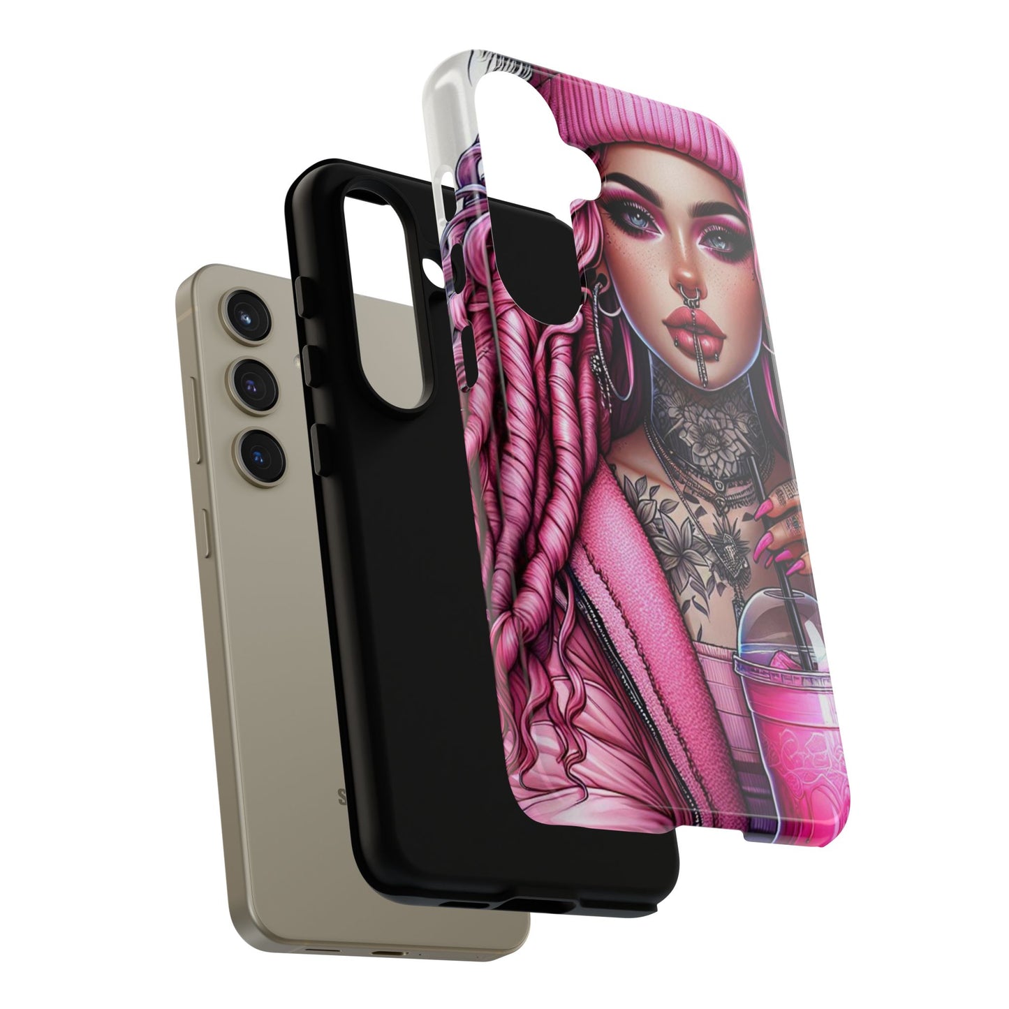 Pink Rebellion – Edgy Street Style & Tattooed Chic Mobile Cover