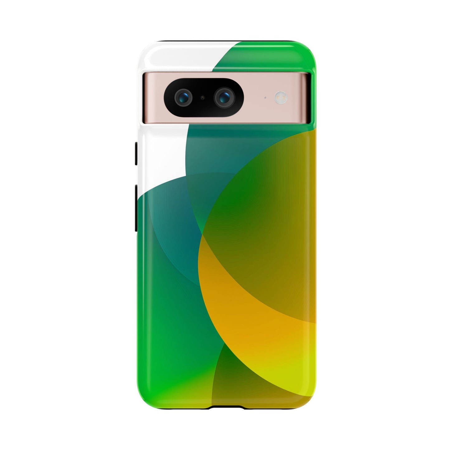 Verdant Bloom – Abstract Gradient Phone Case for iPhone, Samsung & Pixel