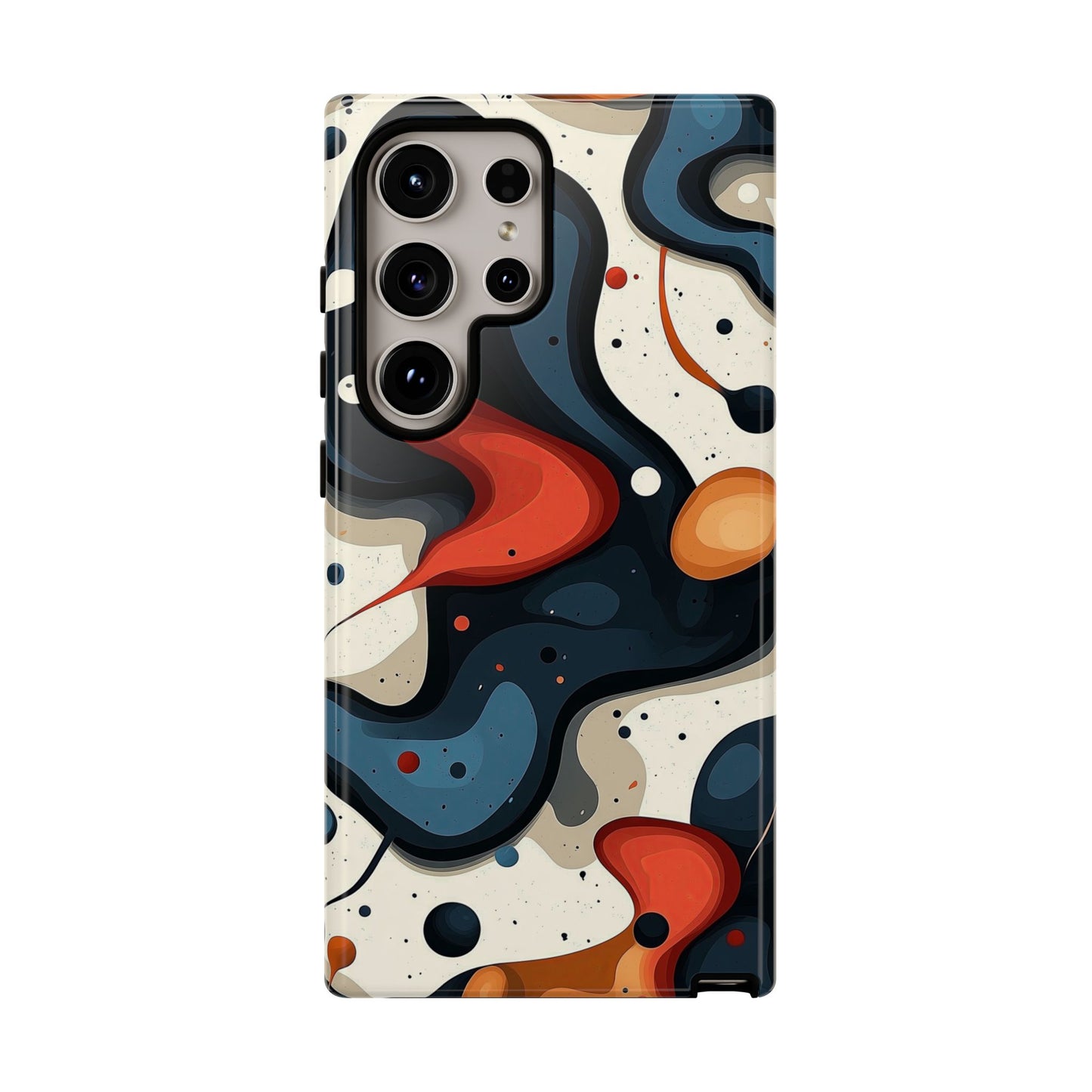 Molten Drift – Abstract Art Phone Case for iPhone, Samsung & Pixel