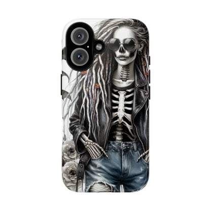 Skull Queen – Gothic Skeleton & Dark Grunge Mobile Cover