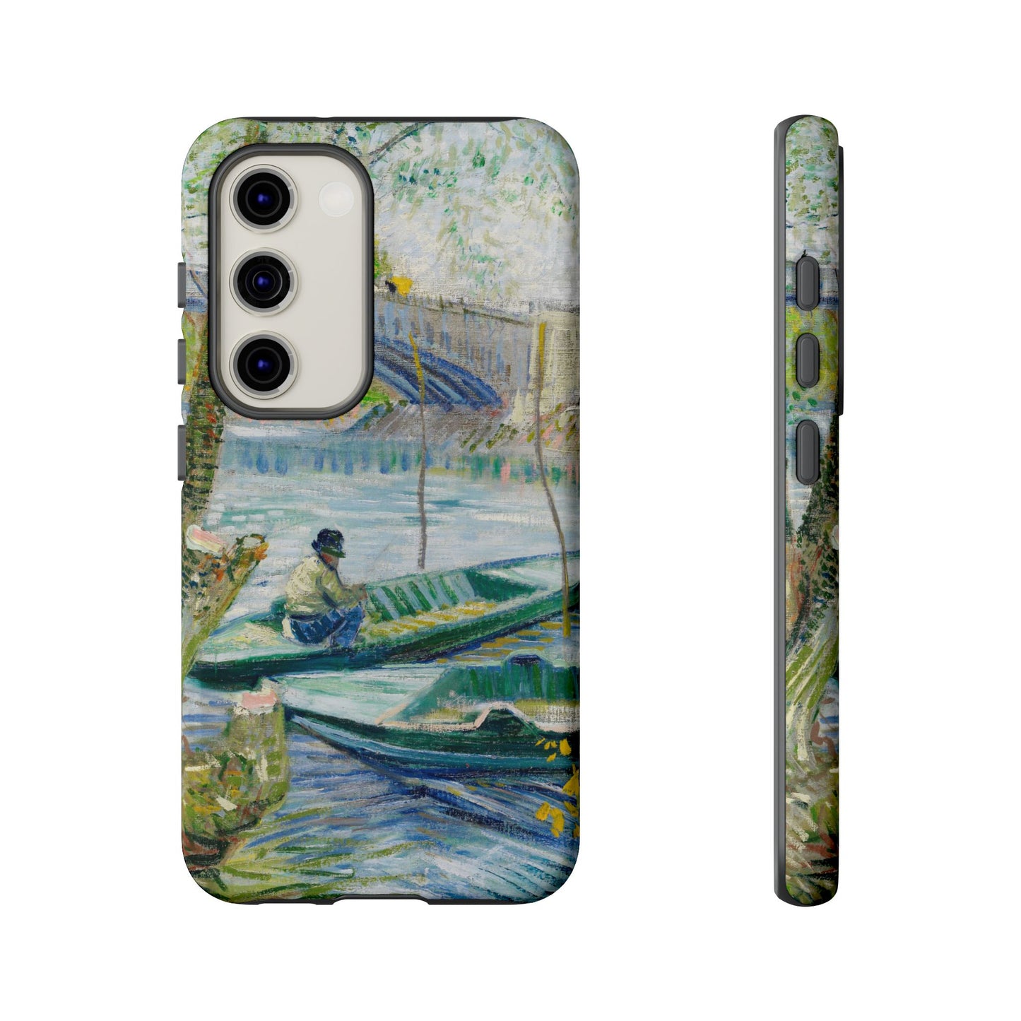 Vincent Van Gogh Fisherman Painting Phone Case - Art Case for iPhone, Samsung & Google Pixel