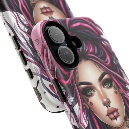 Neon Gothic Beauty Mobile Case