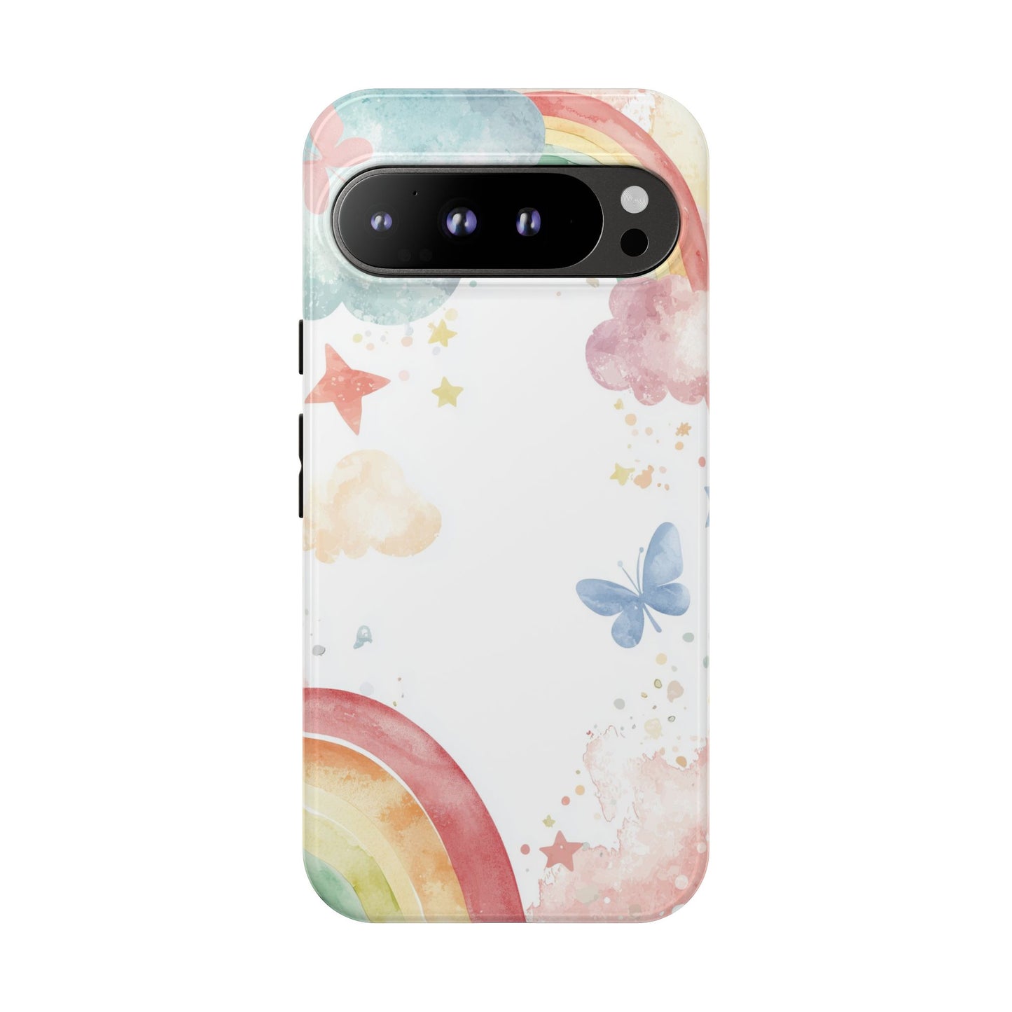 Dreamy Skies & Rainbows Watercolor Phone Case for iPhone, google Pixel & Samsung