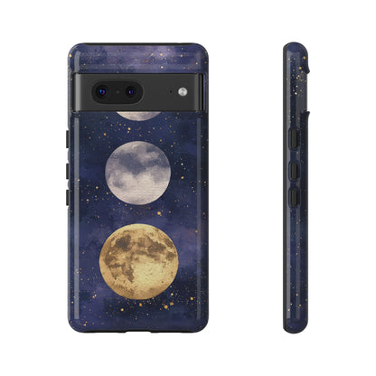 Moon Magic Watercolor Phone Case for iPhone, google Pixel & Samsung