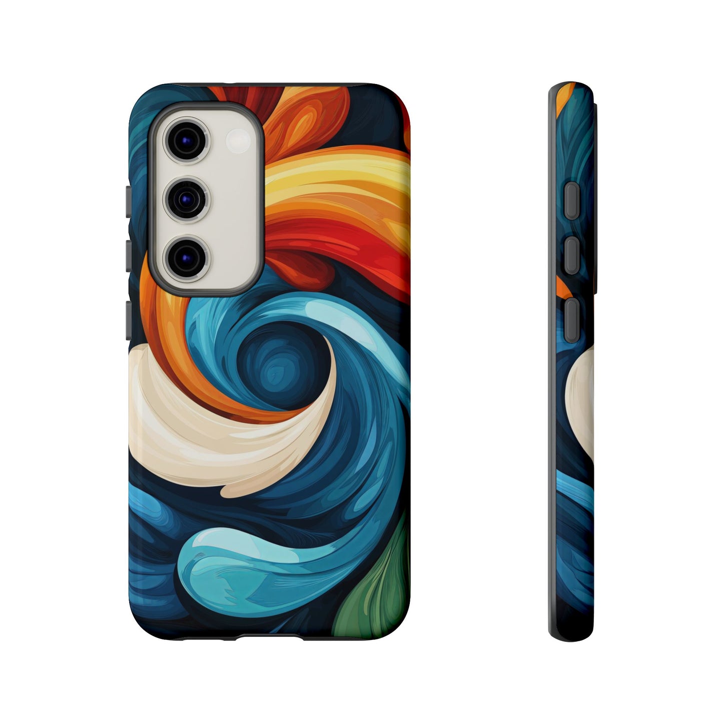 Colorstorm – Fluid Energy Abstract Phone Case for iPhone, Samsung & Pixel