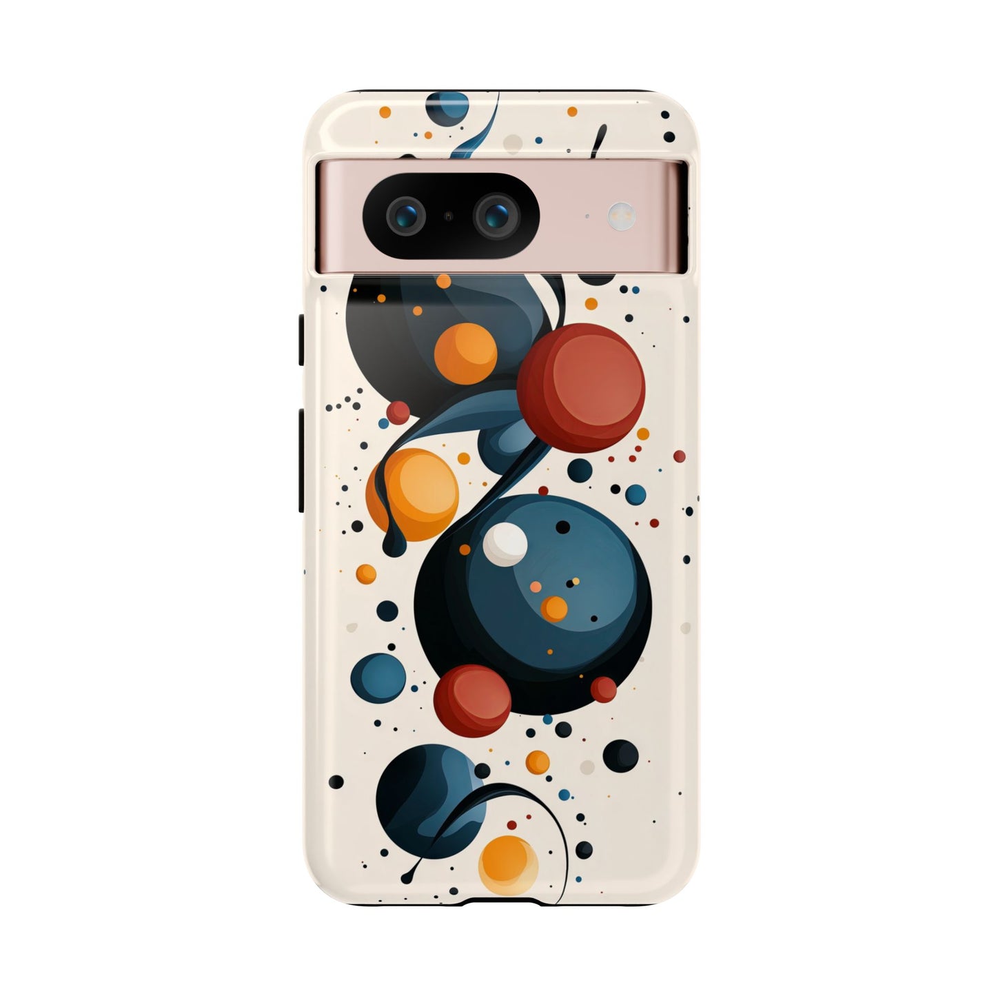 Cosmic Orbit – Abstract Sphere Phone Case for iPhone, Samsung & Pixel