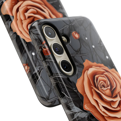 Mystic Noir Rose Mobile Case