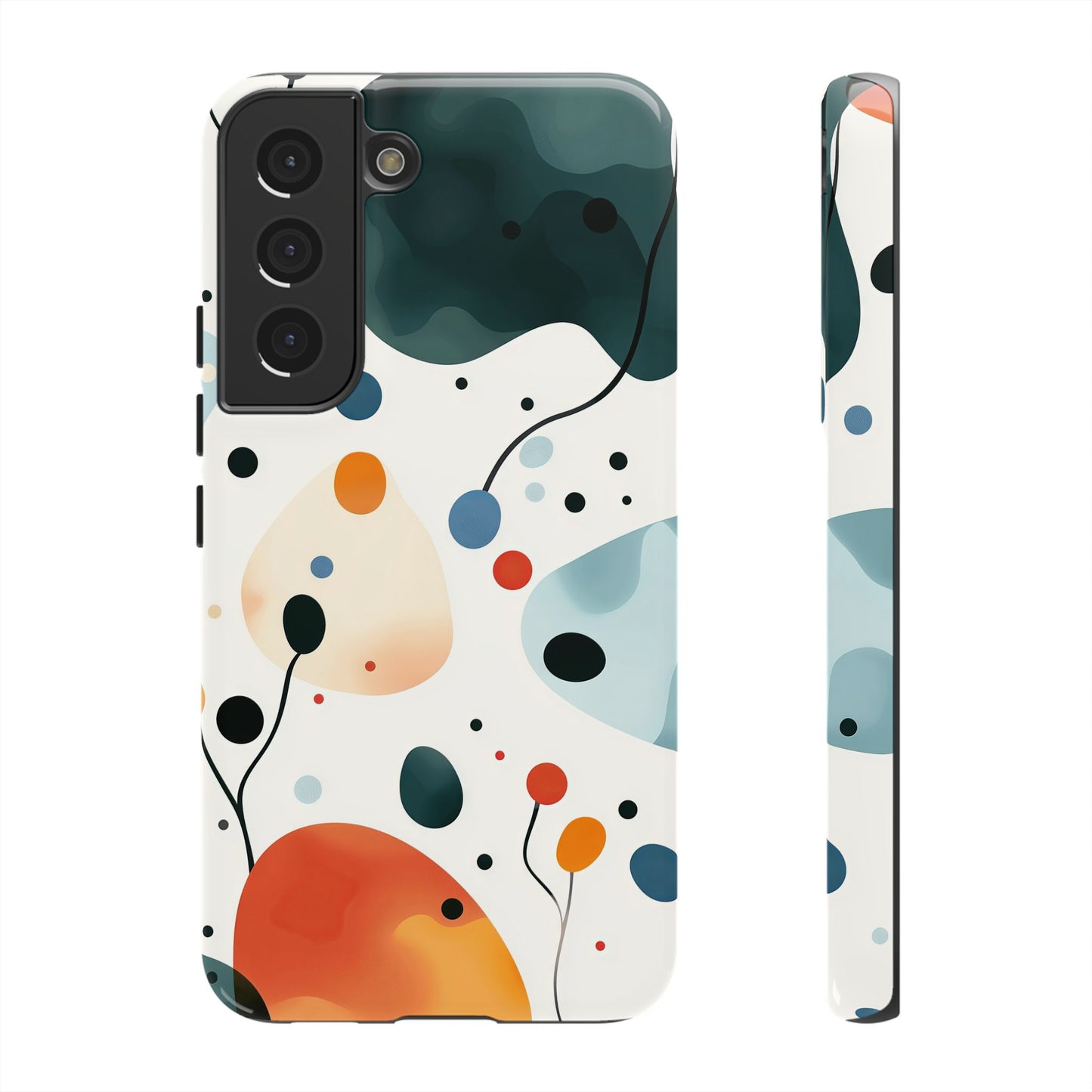 Neural Bloom – Organic Abstract Art Phone Case – iPhone, Google Pixel, Samsung