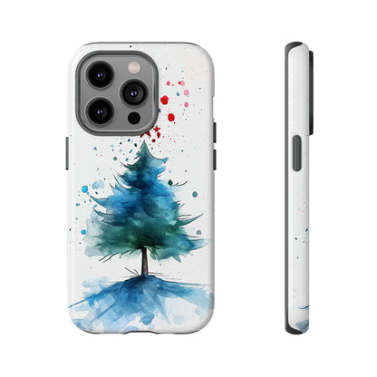 Winter Bloom – Watercolor Tree Art Case for iPhone, Pixel & Samsung
