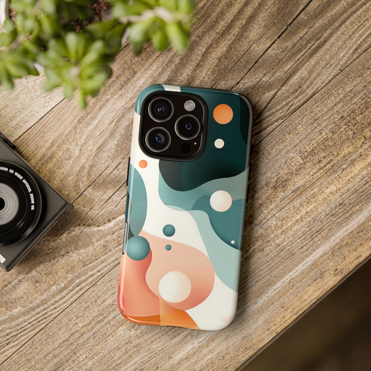 Dreamflow Curves – Abstract Gradient Phone Case for iPhone, Google Pixel, Samsung