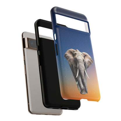 Celestial Elephant Mobile Cover – Dreamy Night Sky Aesthetic