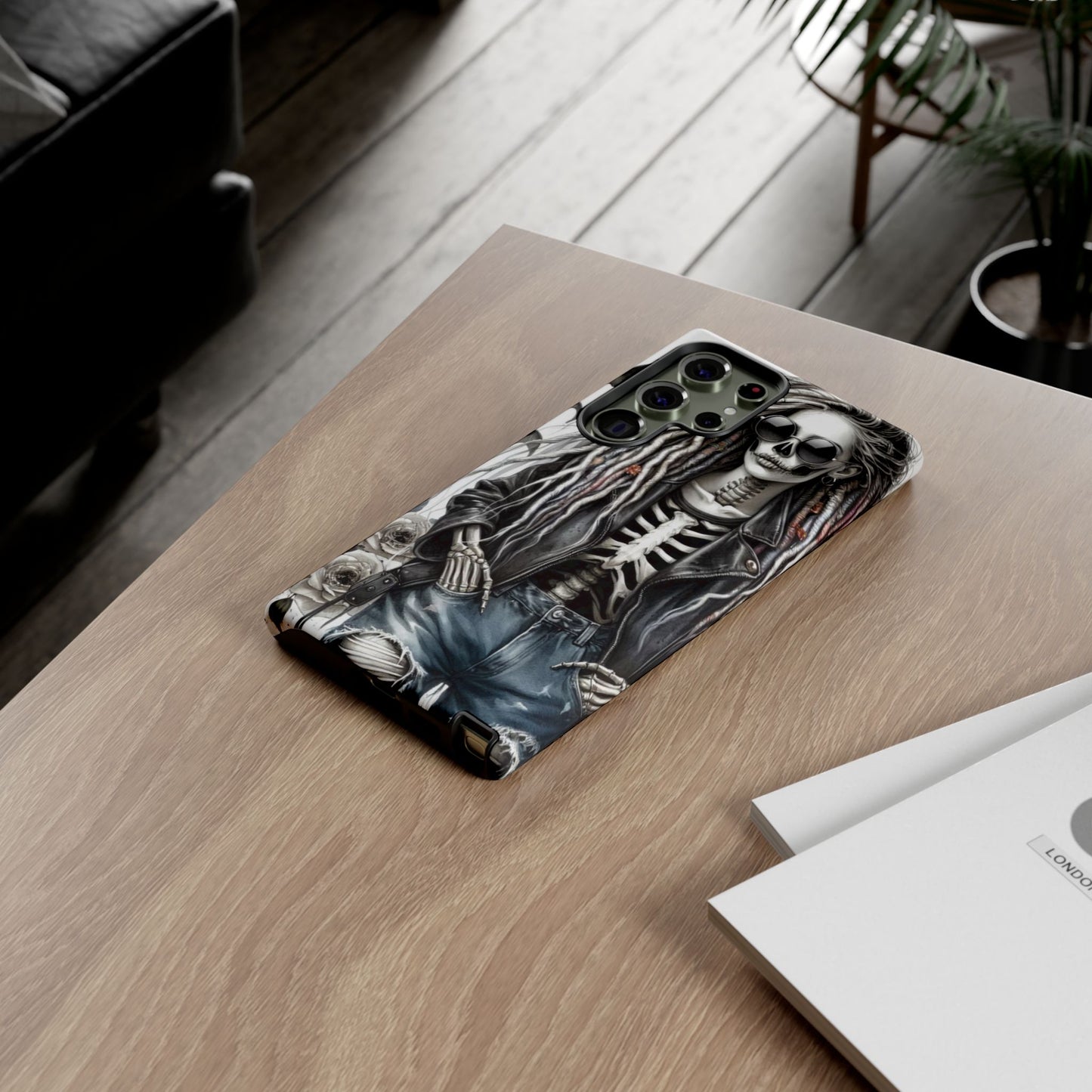 Skull Queen – Gothic Skeleton & Dark Grunge Mobile Cover