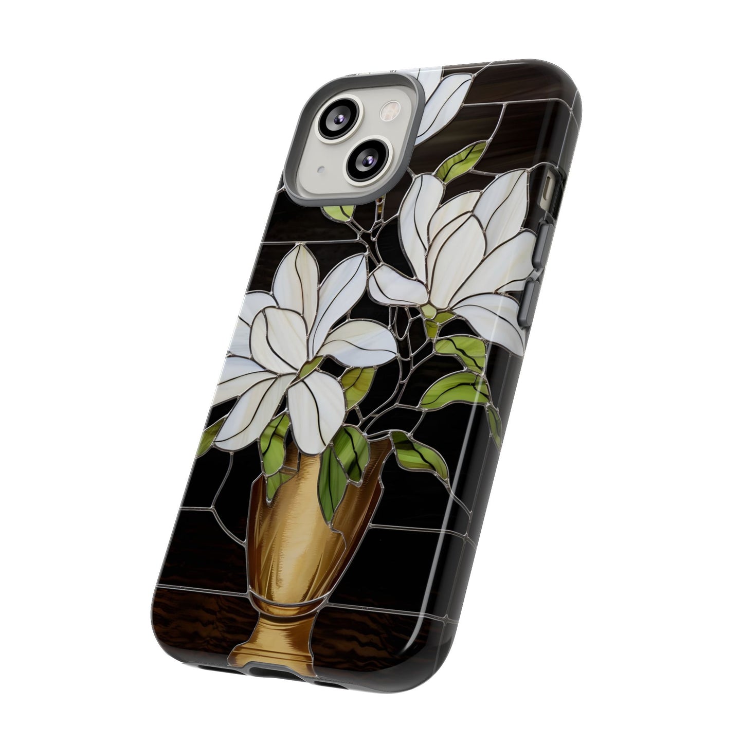 Stained Glass Floral Phone Case