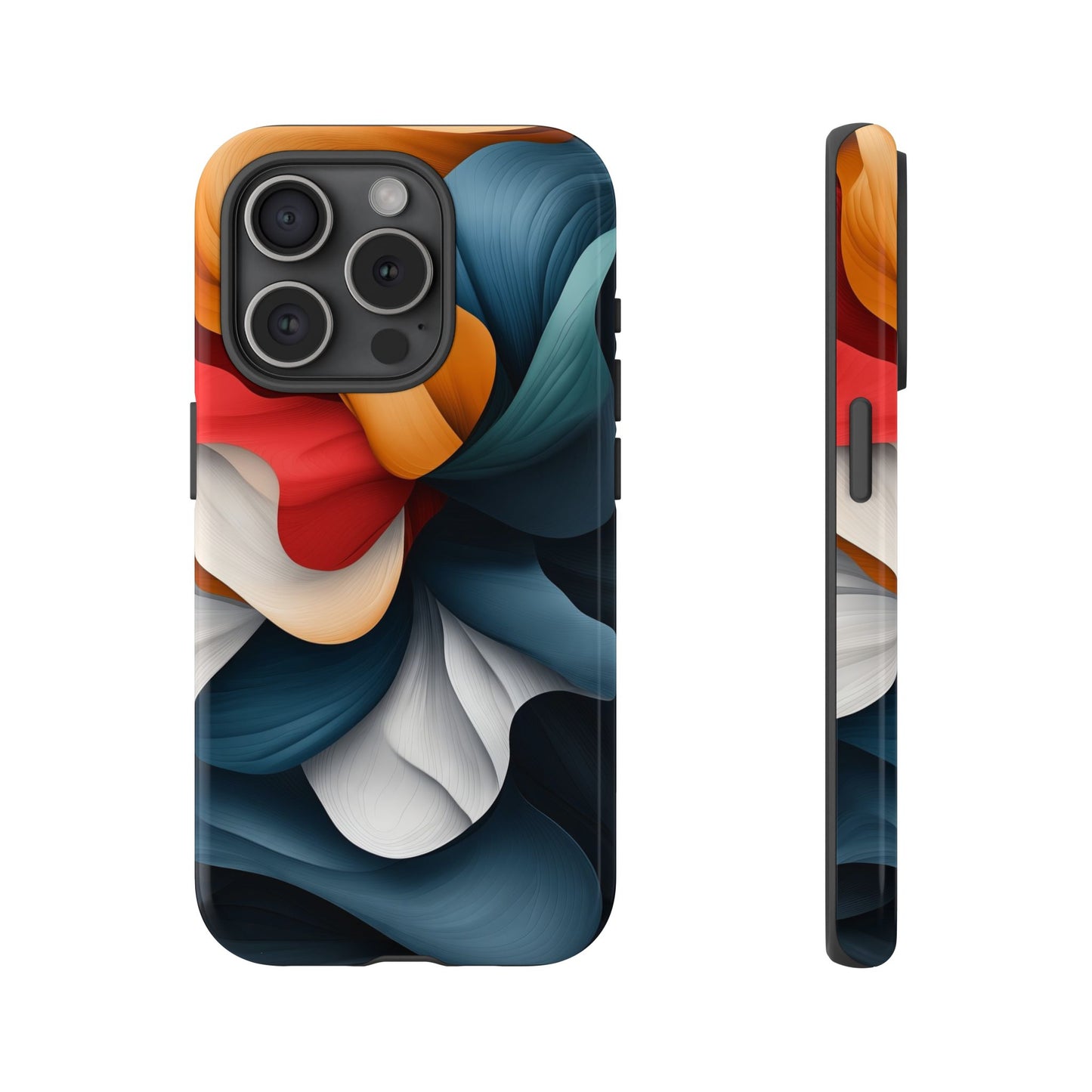 Velvet Whirl – Fluid Motion Phone Case for iPhone, Samsung & Pixel