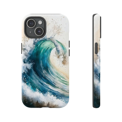 Coastal Calm Watercolor Phone Case for iPhone, google Pixel & Samsung