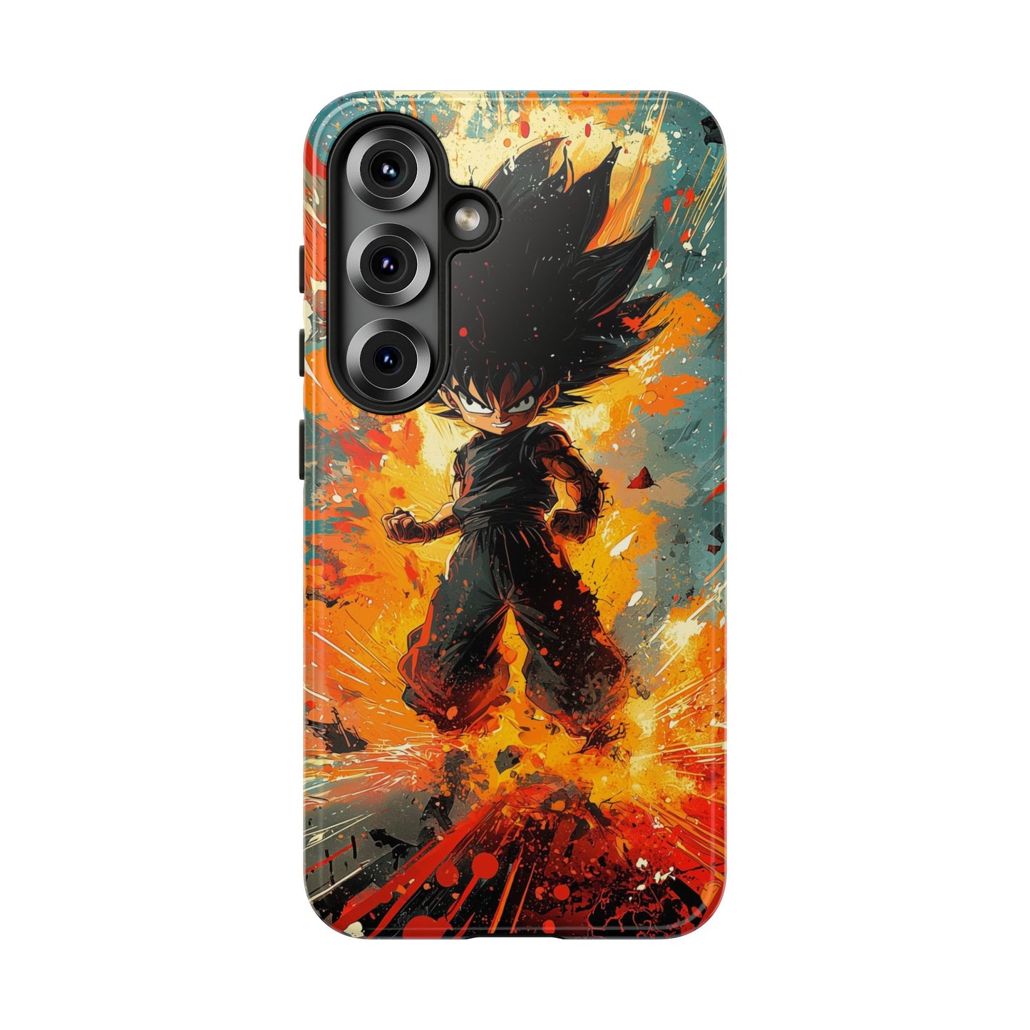 Mini Warrior Rage | Chibi Power Surge Phone Case for iPhone, Samsung & Pixel