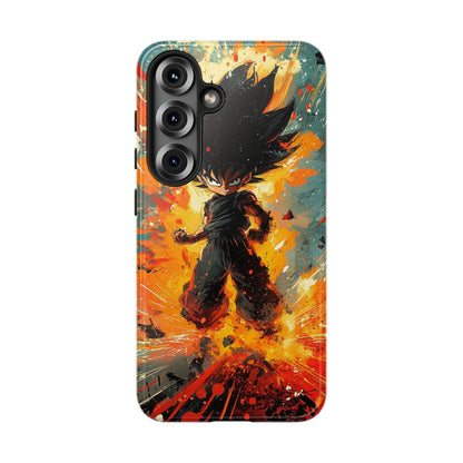 Mini Warrior Rage | Chibi Power Surge Phone Case for iPhone, Samsung & Pixel
