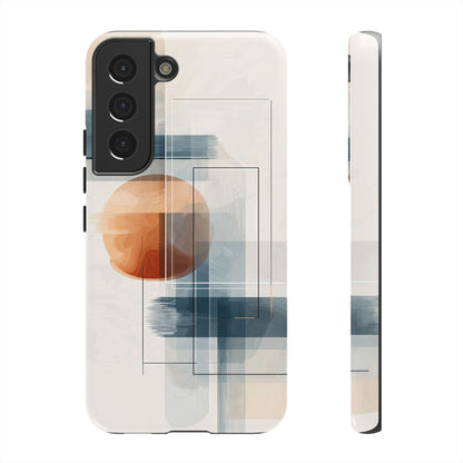 Urban Eclipse – Minimal Abstract Phone Case for iPhone, Samsung & Pixel