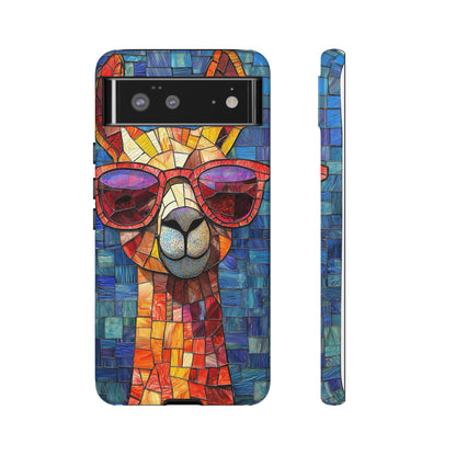 Tall Grace – Stained Glass Giraffe Phone Case for iPhone, Samsung & Pixel