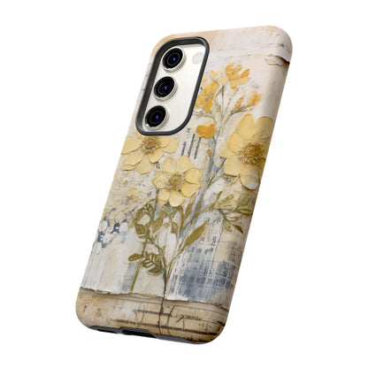 Vintage Botanical Floral Mobile Case