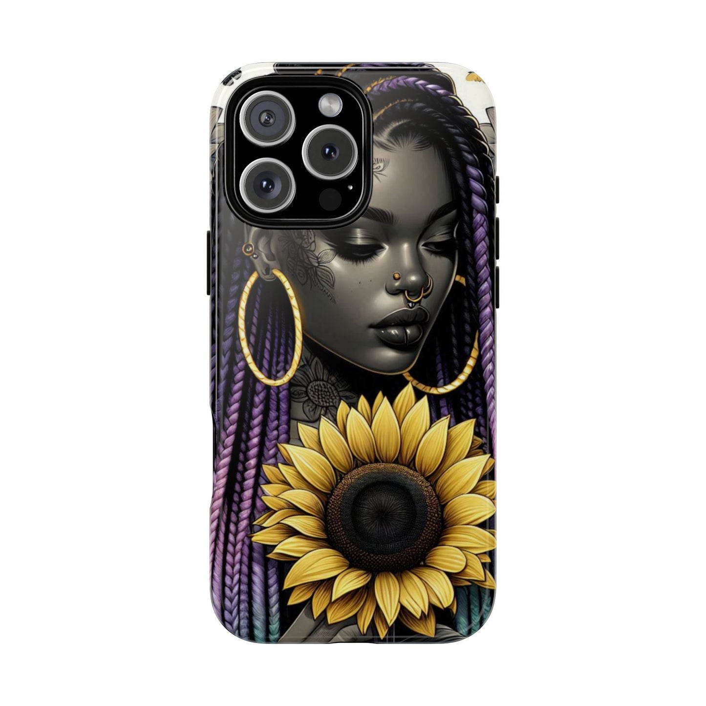 Sunflower Soul Art Mobile Case