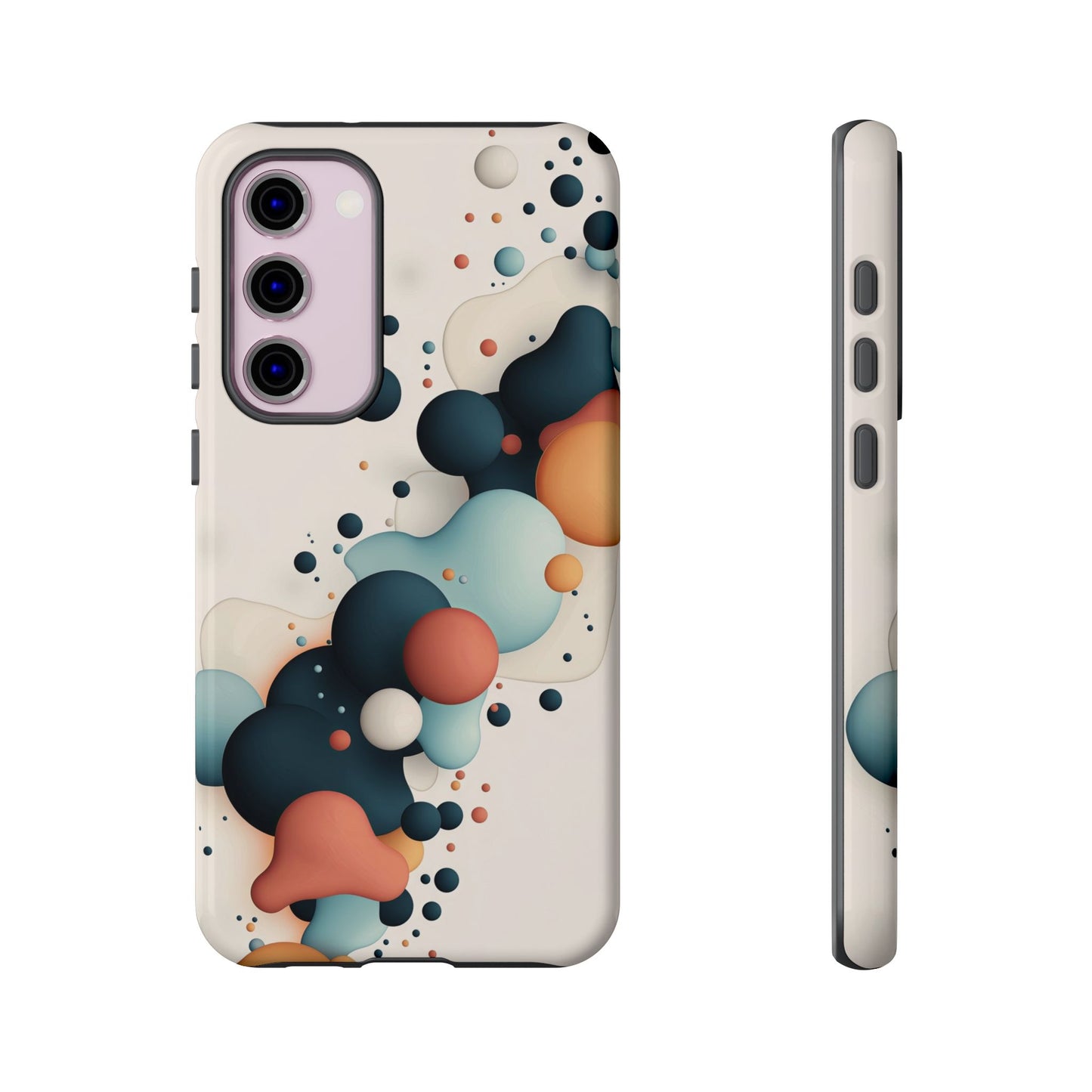 Bubble Rush – Abstract Burst Phone Case for iPhone, Samsung & Pixel