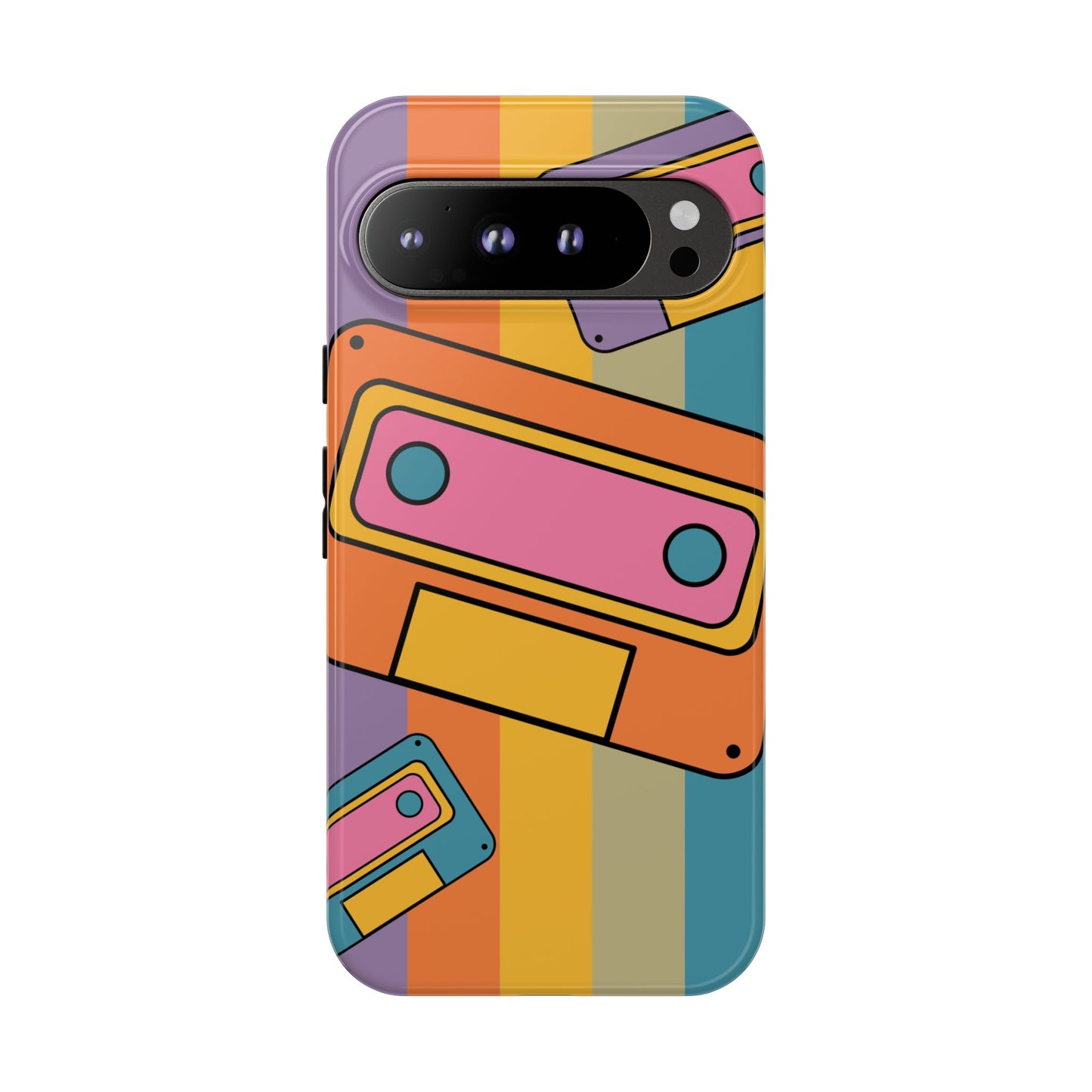 Retro Cassette Tape Phone Case – Vintage 90s Aesthetic for iPhone, Samsung & Google Pixel